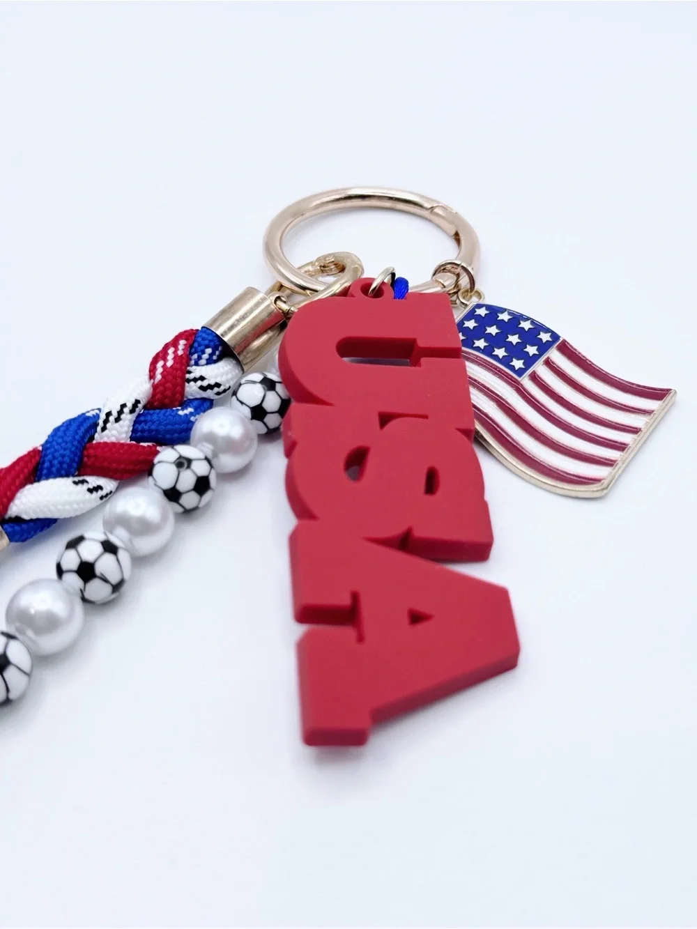World Cup 2026 Soccer Keychain | USA Soccer Fan Gift | Football Lover Accessory
